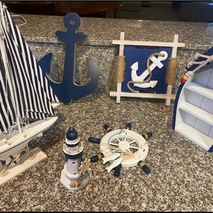 Nautical/Anchor decor bundle